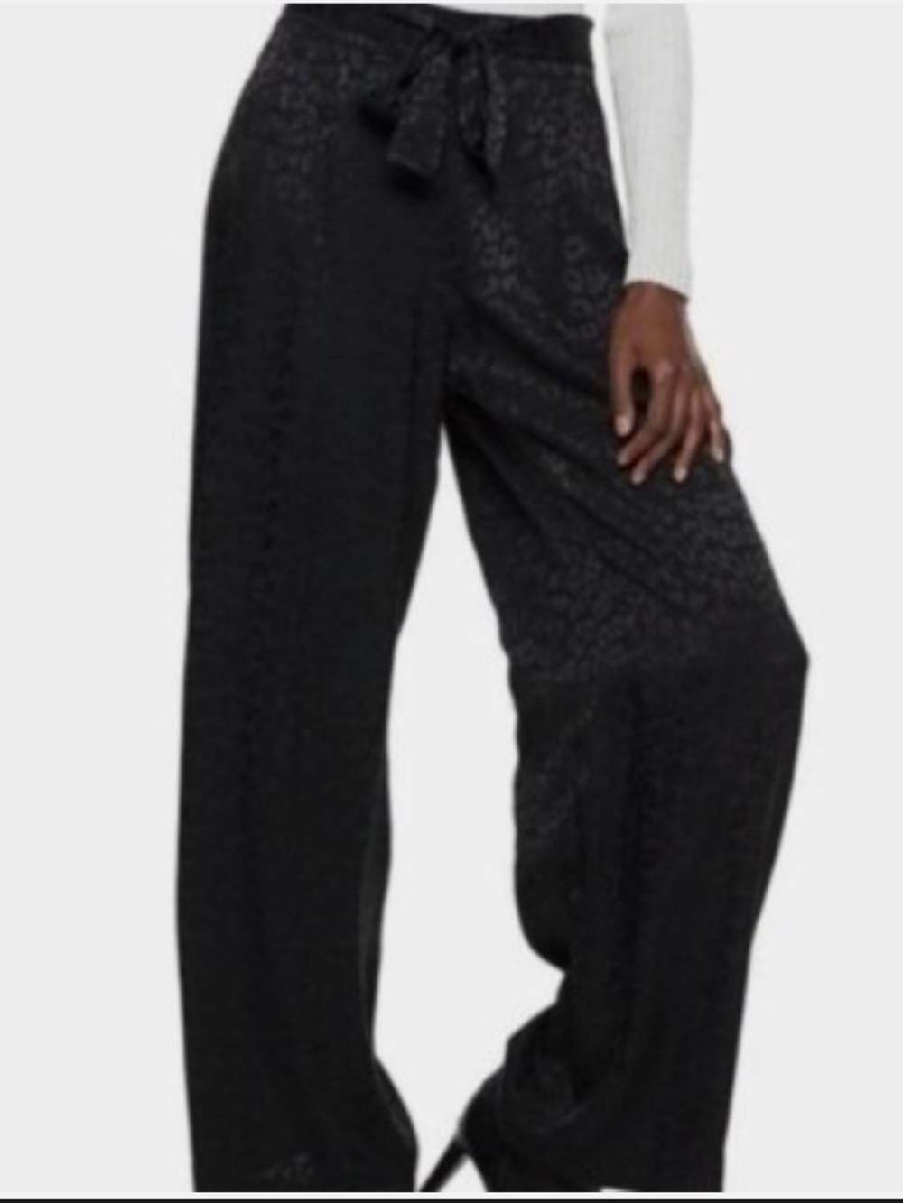 Wide Leg Cheetah Soft Pants Sz XL